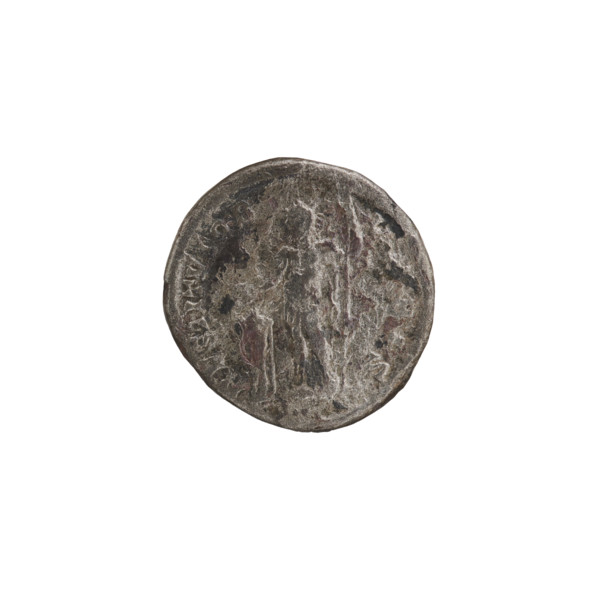 Denarius. Obverse: SEPT·AVG·PARTMAX — Head of Septimius Severus in laurel wreath facing right,