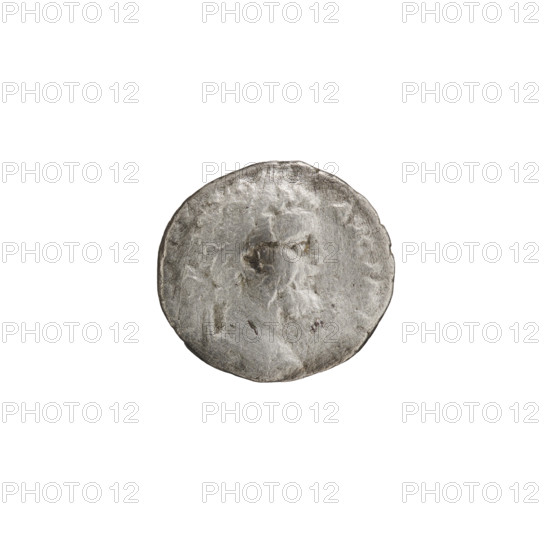 Denarius; Roman deities; Fortuna; rudders; Septimius Severus (Roman emperor, 146–211) —