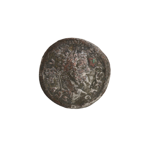 Denarius (hybrid, subaerate). Roman deities: Sol. Septimius Severus (Roman emperor, 146–211) —