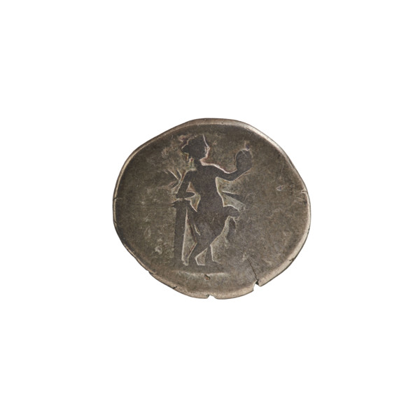 Denarius, Julia Domna (ca. 160–217; Roman empress 193–211). Obverse: IVLIADO M, bust of Julia Domna