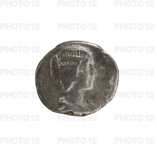 Denarius, Julia Domna (ca. 160–217; Roman empress 193–211). Obverse: AVGVSTA, bust of Julia Domna