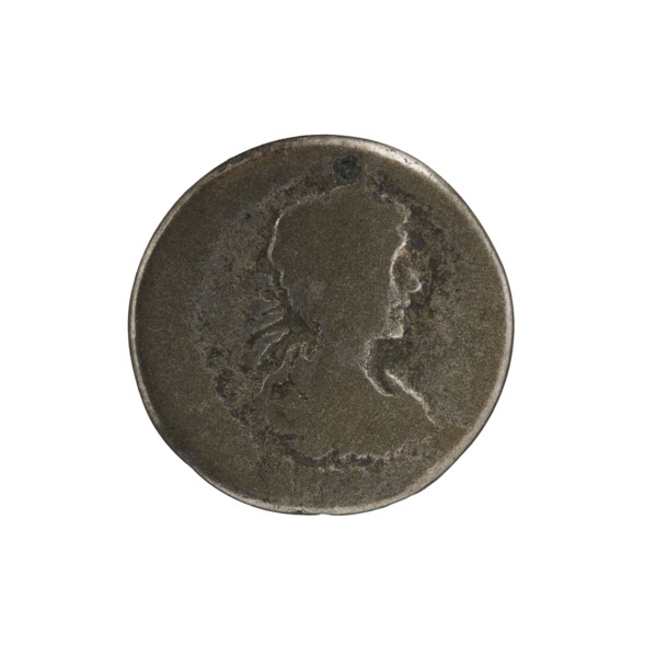 Denarius of Caracalla (reigned 198–217). Obverse: IMPCM, bust of young Caracalla with laurel wreath