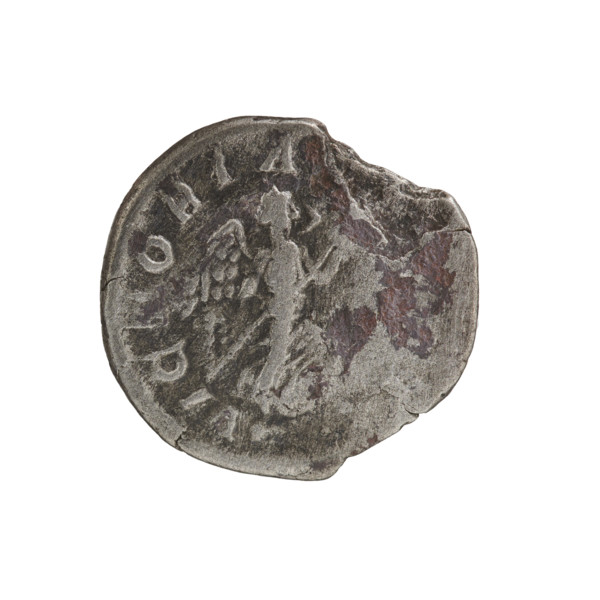 Denarius, Caracalla (188–217; Roman emperor 198–217). Obverse: ANTON, AVGBRIT — Head of Caracalla