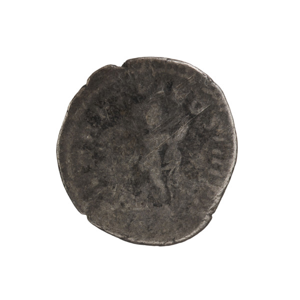 Denarius, Caracalla (188–217; Roman emperor 198–217). Obverse: ANTONINVS PIVS AVG BRIT — Head of