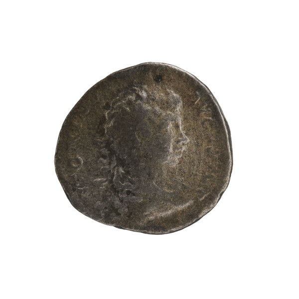 denarius (subaerate), Caracalla (188–217; Roman emperor 198–217), (Caesar). Obv.: ANTONINVS