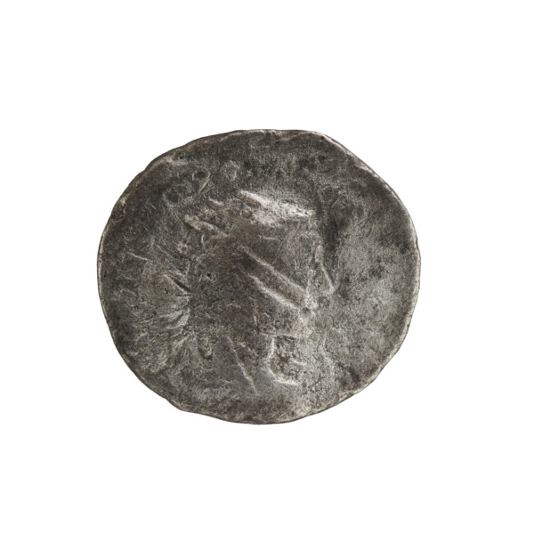 Antoninian, Elagabalus (204–222; Roman emperor 218–222). Obv.: CAESMAVRANTONIN — Bust of Elagabalus