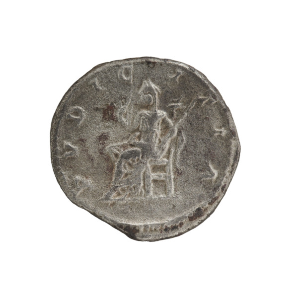denarius, Elagabalus (204–222; Roman emperor 218–222). Obv.: IVLIAMAESAAVG — Draped bust of Julia