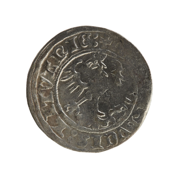 Lithuanian half-grosz, Sigismund I the Old (King of Poland; 1506–1548), Jagiellon dynasty; silver