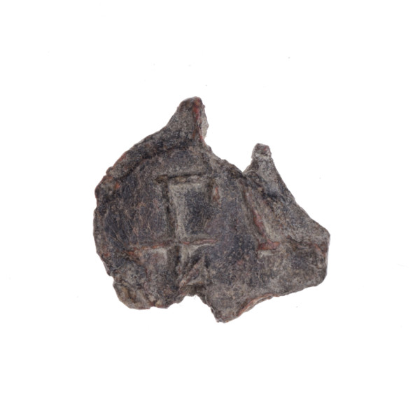 Fragment of a double-sided Drohiczyn seal. One side: an eagle with its head turned to the left.