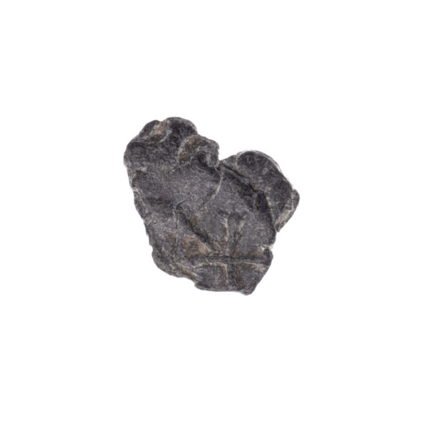 Fragment of a double-sided Drohiczyn seal. On one side a cross with one arm ending in a triangle