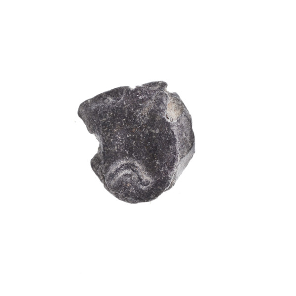 Fragment of a double-sided Drohiczyn seal. On one side a cross with one arm ending in a triangle