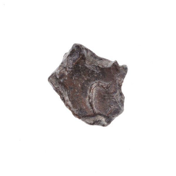 Fragment of a double-sided Drohiczyn seal. On one side, a cross with one arm ending in a triangle