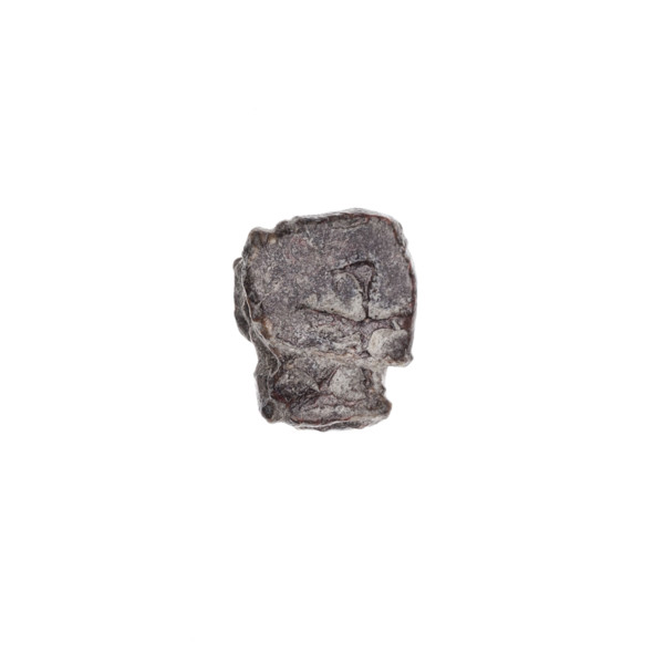 Fragment of a double-sided Drohiczyn seal. On one side a cross with one arm ending in a triangle