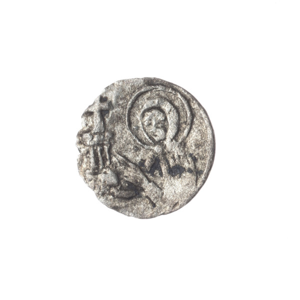 Louis II (Duke of Brzeg; ca. 1380–1436). Obverse: In the trefoil a shield with the Silesian eagle;