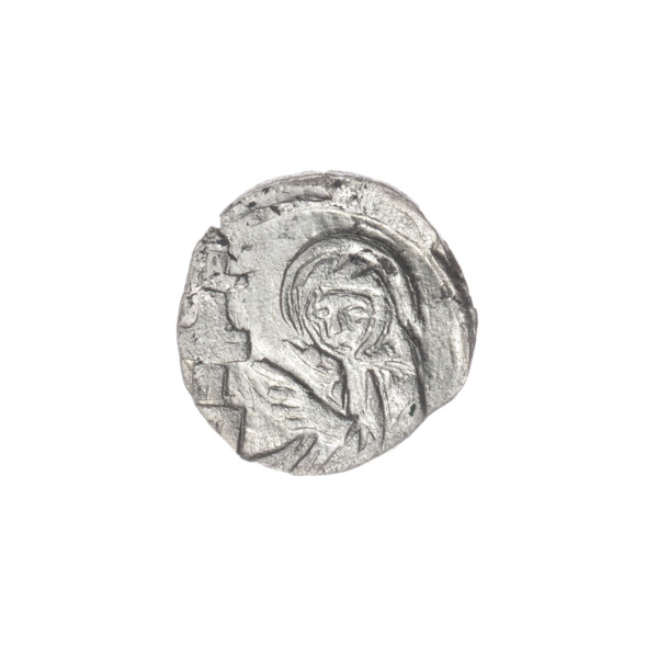 Louis II (Duke of Brzeg; ca. 1380–1436); Jadwiga of Silesia (St.; 1174–1243). Coin (1399–1436),