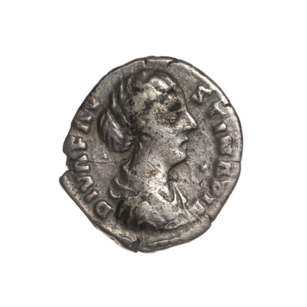 Denarius, Faustina the Younger (ca. 130–176; Roman empress 161–176) (posthumous); issuer: Marcus