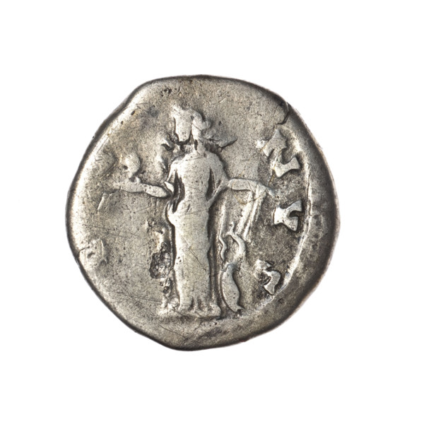 Denarius of Faustina the Younger (ca. 130–176; Roman empress 161–176; Augusta), bust of Faustina II