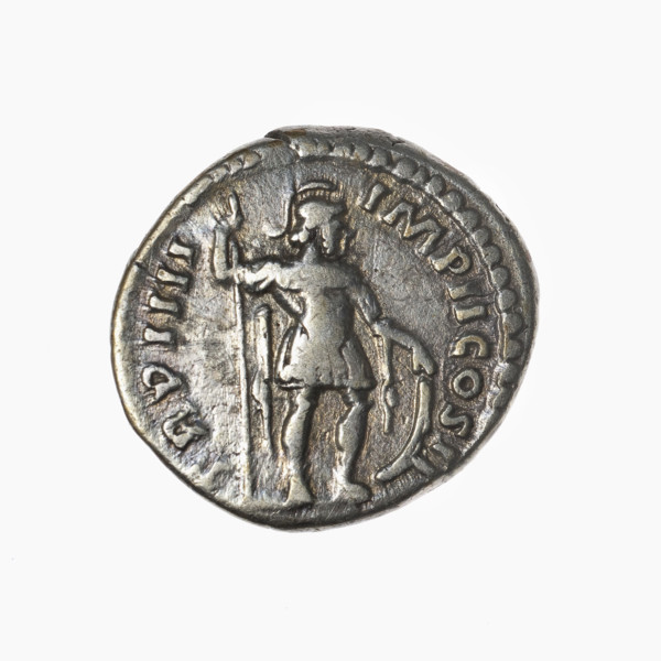 denarius, Lucius Verus (130–169; Roman emperor 161–169), issuer Lucius Verus; obverse: head of
