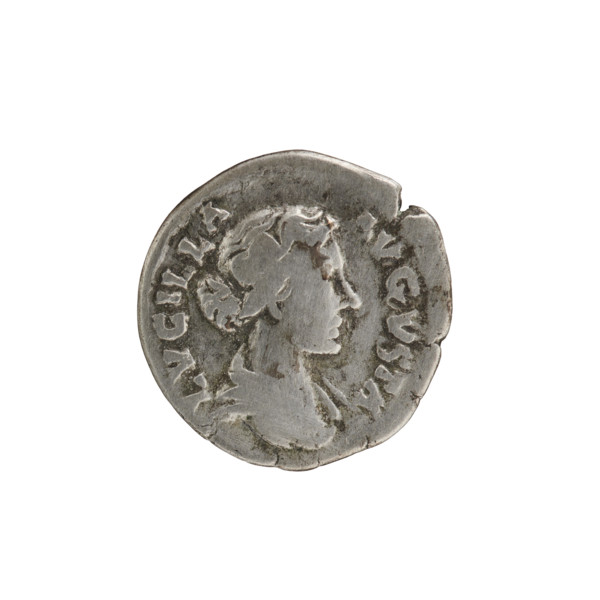 Denarius, Lucilla (149–182; Roman empress 164–169), issuer: Lucius Verus (130–169; Roman emperor