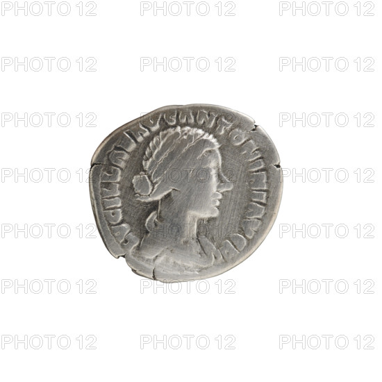 Denarius of Lucilla (149–183), struck under Lucius Verus (130–169) as issuer, 164–169. Obverse: