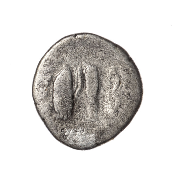 Denarius of Commodus (reign 177–192 CE). Obverse: laureate head of Commodus facing right,
