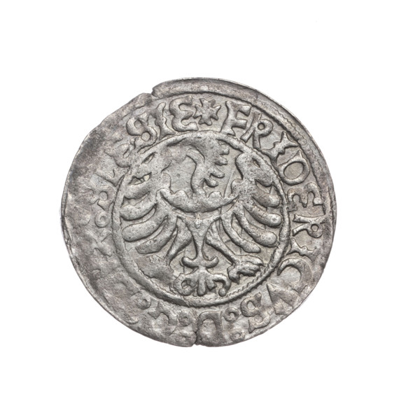 grosz; Frederick II (Duke of Brzeg-Legnica; 1480–1547); Saint Jadwiga of Silesia (1174–1243);