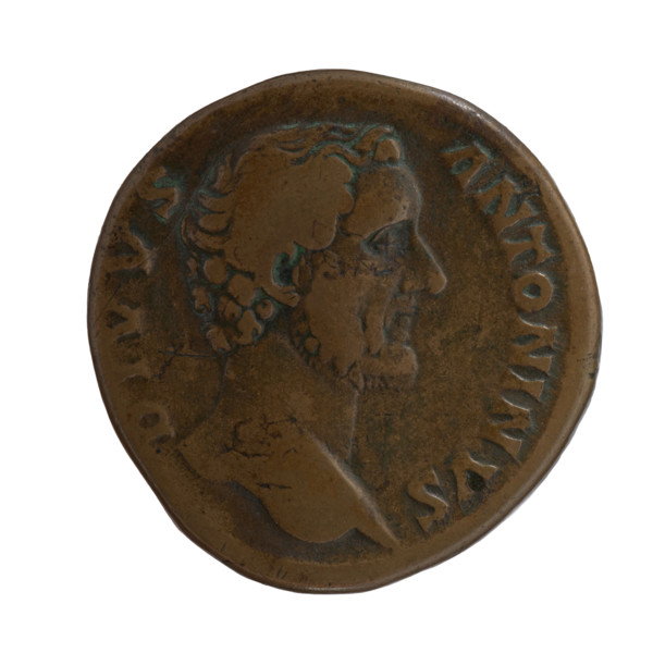 Sestertius, posthumous issue after Antoninus Pius (86–161; Roman emperor 138–161), issued under