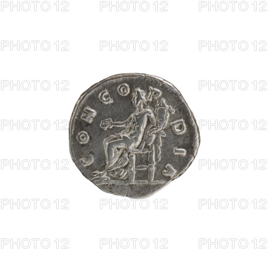 Denarius of Lucilla (149–182), issued under Lucius Verus (130–169), Roman Empire, Rome, 164–169.