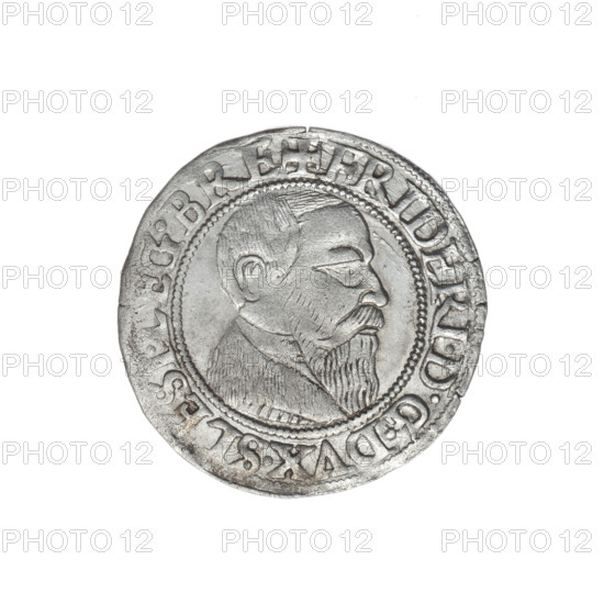 groschen, Stoltz, Michael (fl. ca. 1540–1555), Frederick II (Duke of Brzeg-Legnica; 1480–1547),