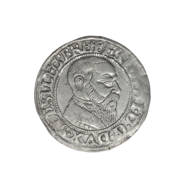 groschen, Stoltz, Michael (fl. ca. 1540-1555), Frederick II (Duke of Brzeg-Legnica; 1480-1547),