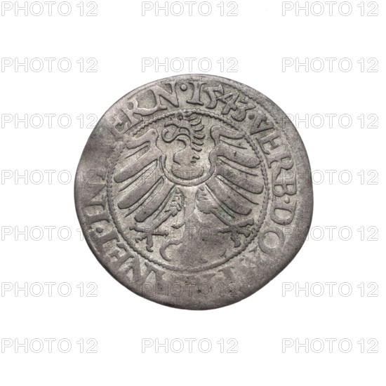 grosz; Stoltz, Michael (fl. ca. 1540–1555); Frederick II (Duke of Brzeg-Legnica; 1480–1547);
