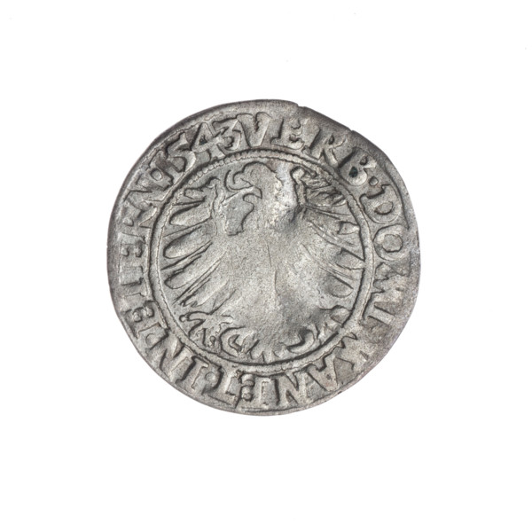 Artist: Michael Stoltz (fl. ca. 1540–1555). Obverse: Male bust of Frederick II, Duke of