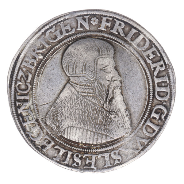 Thaler, Frederick II (Duke of Brzeg-Legnica; 1480–1547); maker: Michael Stoltz (fl. ca. 1540–1555).