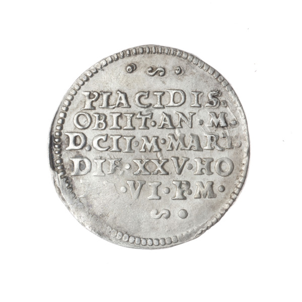 3 commemorative kreuzer coins for the death of Joachim Frederick, Duke of Brzeg-Legnica. Kauerhase,
