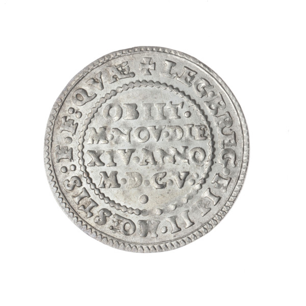 Commemorative half-orthography on the death of Anna Maria Olawska, Duchess of Brzeg-Legnica (Anna