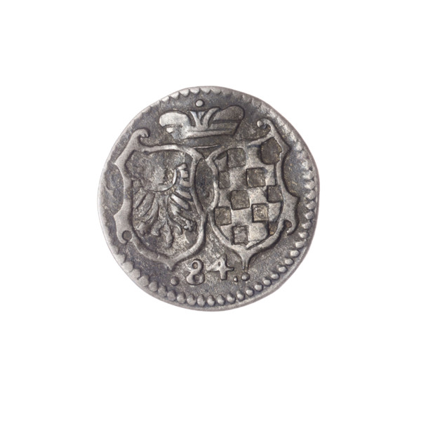 Obverse: In beaded border the Silesian eagle; at sides the date 1609. Reverse: In beaded border