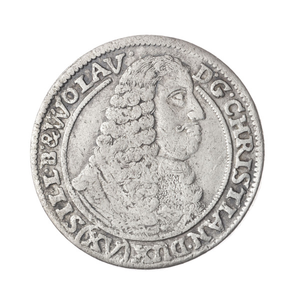 15 kreuzer; Pfahler, Christian (fl. 1651–1665); Chrystian, duke of Brzeg-Legnica-Wolów (1618–1672);