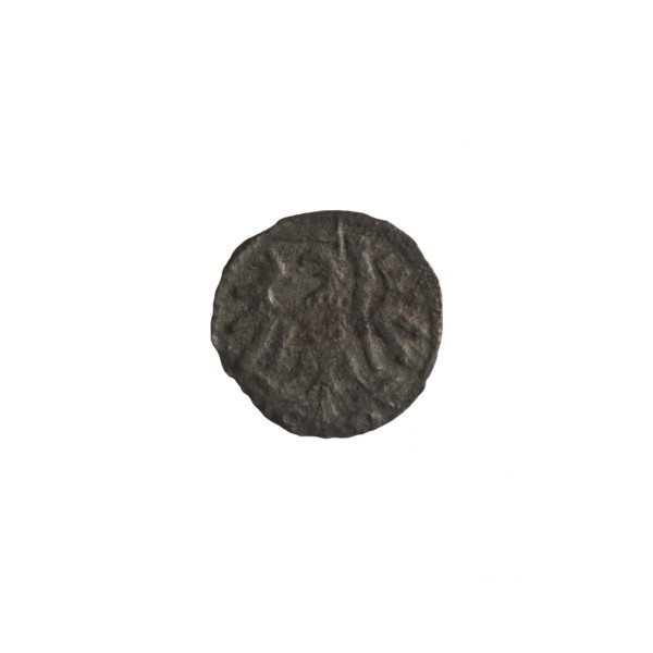 Gdansk denarius, Sigismund I the Old (King of Poland; 1506–1548). Polish coin (denarius), obverse: