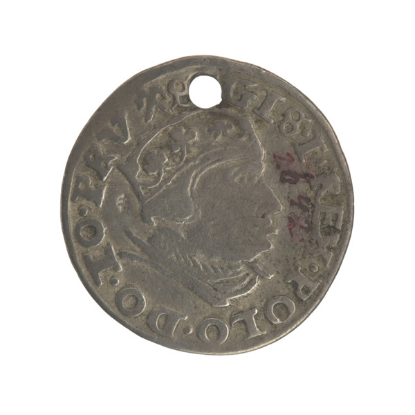 Gdansk troika, Sigismund I the Old (King of Poland; 1506–1548). Polish coin (Gdansk), 1540.