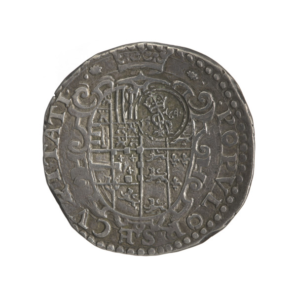 Lithuanian half-thaler (mezzo ducato with countersignature), Sigismund II Augustus (King of Poland;