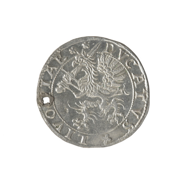 Livonian half-mark (half-fine), Sigismund II Augustus (king of Poland; 1544–1572), (interregnum),