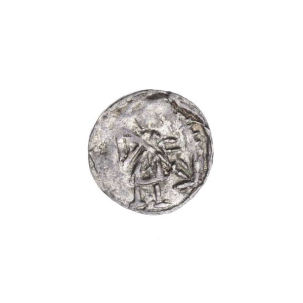 Denarius, Boleslaw III Krzywousty (prince of Poland; 1107–1138). Romanesque coin, ca. 1125–1138,