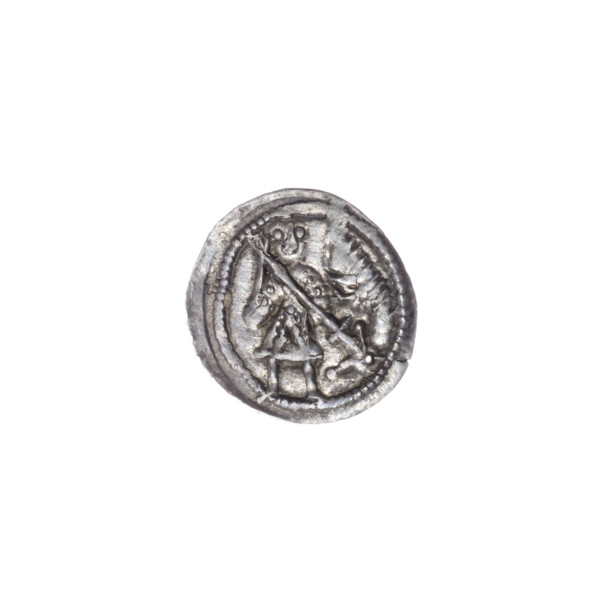 denarius, Boleslaw III Krzywousty (prince of Poland; 1086–1138), allegories, spearhead (issue