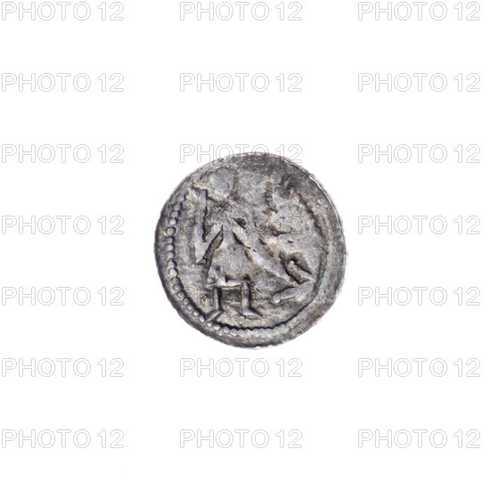 Denarius of Boleslaw III Krzywousty (prince of Poland; ca. 1086–1138). Romanesque coin, ca.
