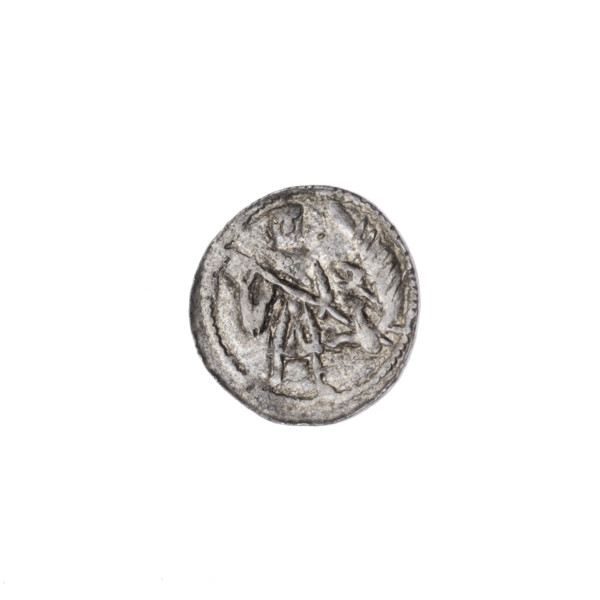 denarius, Boleslaw III Krzywousty (prince of Poland; 1086/1107–1138), allegories, equal-armed cross