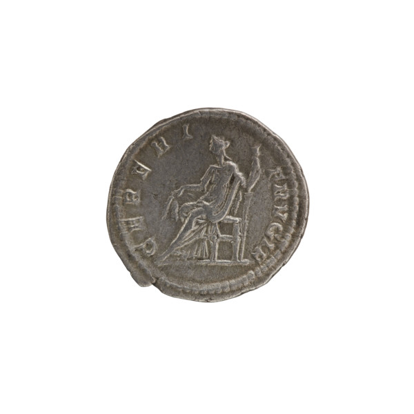 Denarius, Julia Domna (ca. 160–217; Roman empress 193–211), Septimius Severus (Roman emperor;