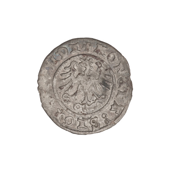Crown half-grosz, Sigismund I the Old (King of Poland; reign 1506–1548). Obverse: Polish crowned