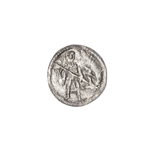 denarius, Boleslaw III Krzywousty (prince of Poland; 1107–1138), allegories, Boleslaw III