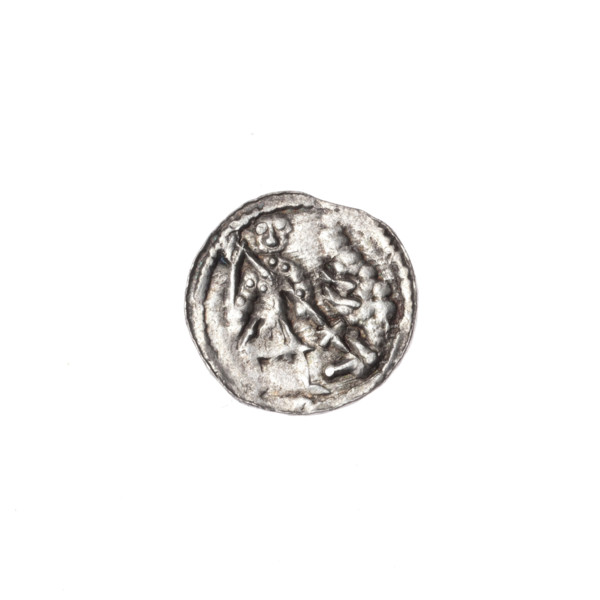 denarius, Boleslaw III Krzywousty (Prince of Poland; 1086–1138), allegories, equal-armed cross