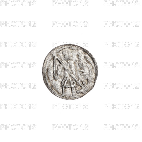 denarius, Boleslaw III Krzywousty (prince of Poland; 1107–1138), allegories, equal-armed cross,